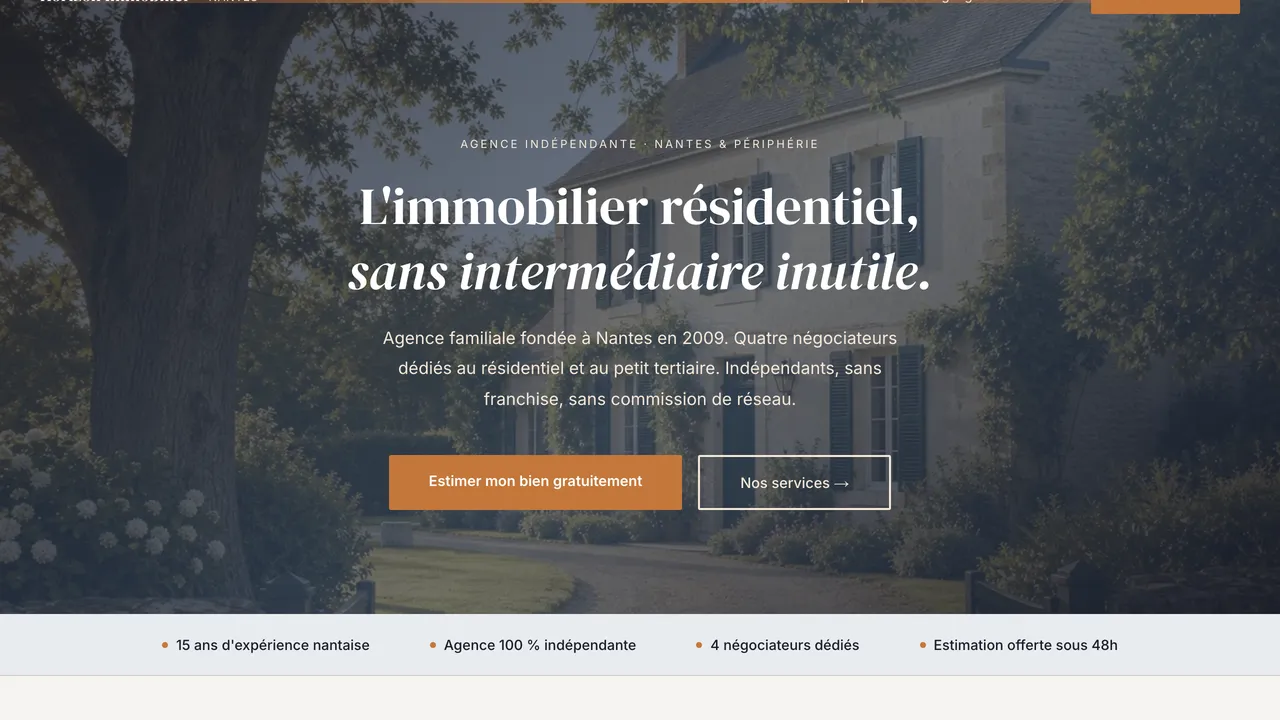 Site livré par Webvori — Agence Horizon Immobilier